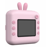 Cámara Impresora Digital con Orejas – Rosa